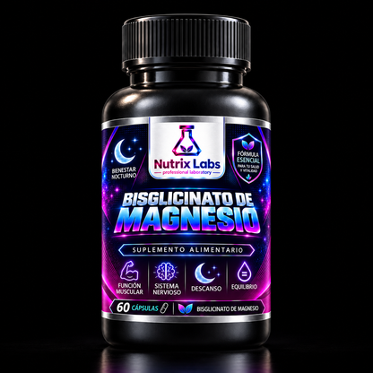 BISGLICINATO DE MAGNESIO | NUTRIX LABS