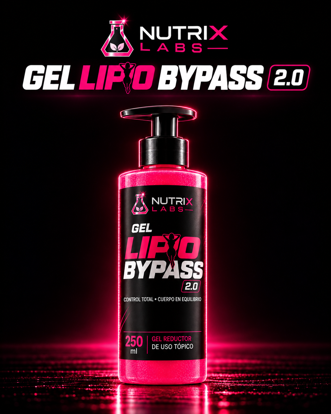 GEL QUEMAGRASA LIPOBYPASS | NUTRIX LABS