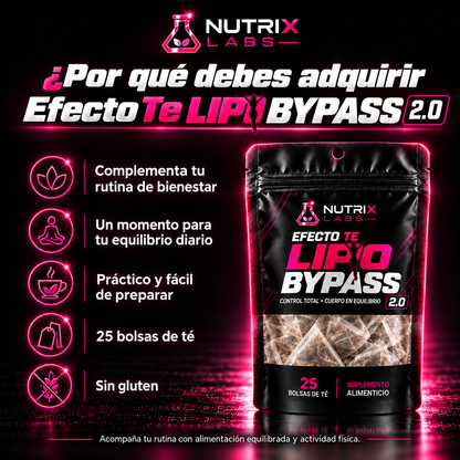 EFECTO TE LIPOBYPASS | NUTRIX LABS