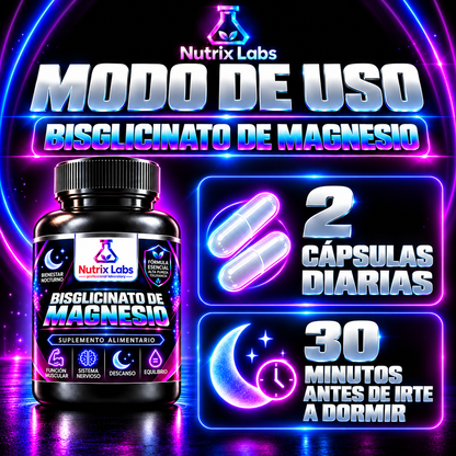 BISGLICINATO DE MAGNESIO | NUTRIX LABS