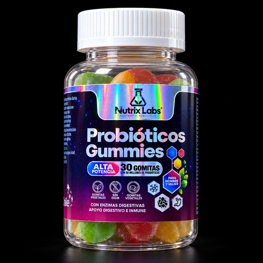 GOMITAS DE PROBIÓTICOS | NUTRIX LABS