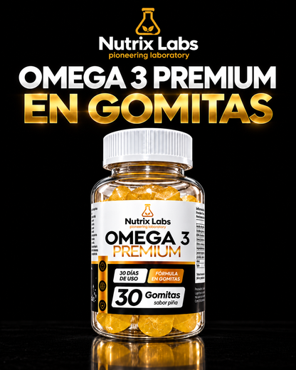 GOMITAS DE OMEGA 3 PREMIUM | NUTRIX LABS