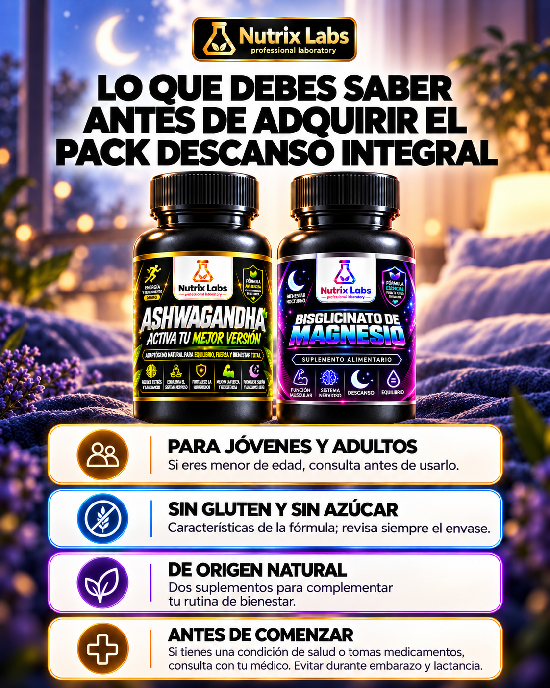 PACK DESCANSO INTEGRAL