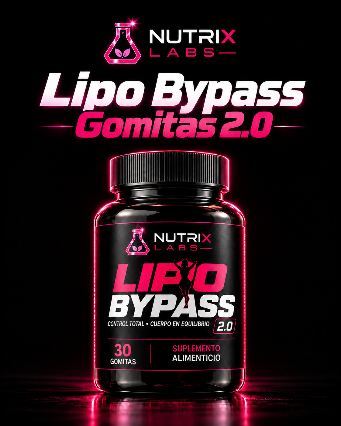 GOMITAS QUEMAGRASAS LIPOBYPASS | NUTRIX LABS
