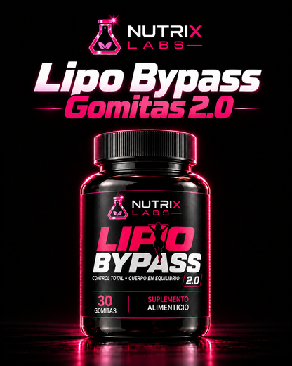 GOMITAS QUEMAGRASAS LIPOBYPASS | NUTRIX LABS