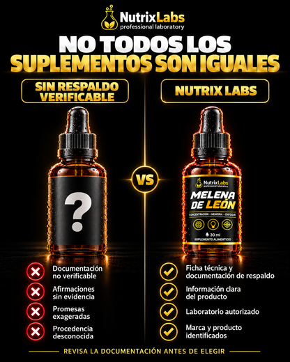 GOTITAS DE MELENA DE LEÓN | NUTRIX LABS