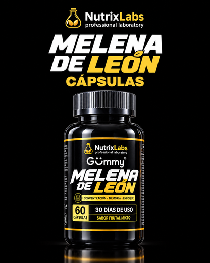 CÁPSULAS DE MELENA DE LEÓN | NUTRIX LABS