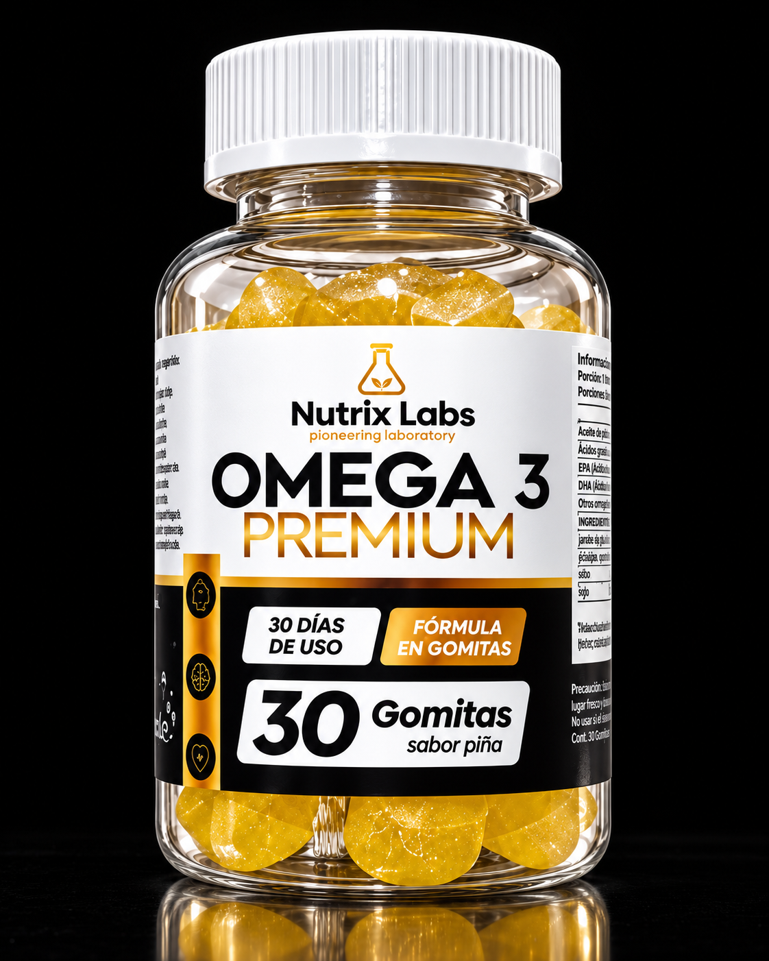GOMITAS DE OMEGA 3 PREMIUM | NUTRIX LABS