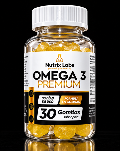 GOMITAS DE OMEGA 3 PREMIUM | NUTRIX LABS