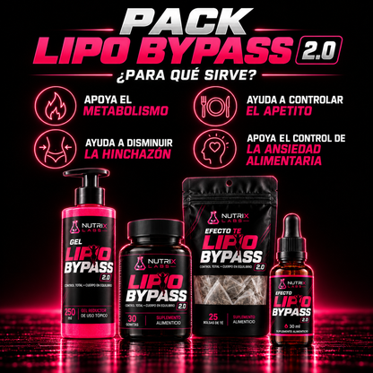 PACK COMPLETO LIPOBYPASS