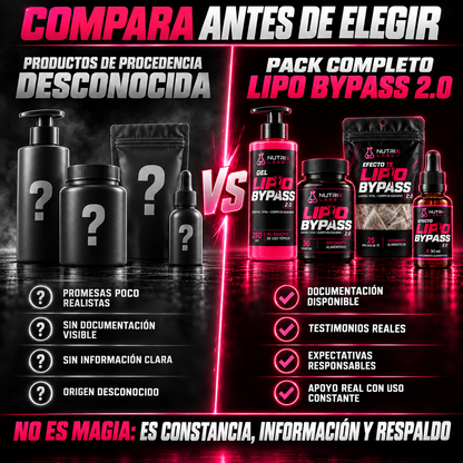 PACK COMPLETO LIPOBYPASS